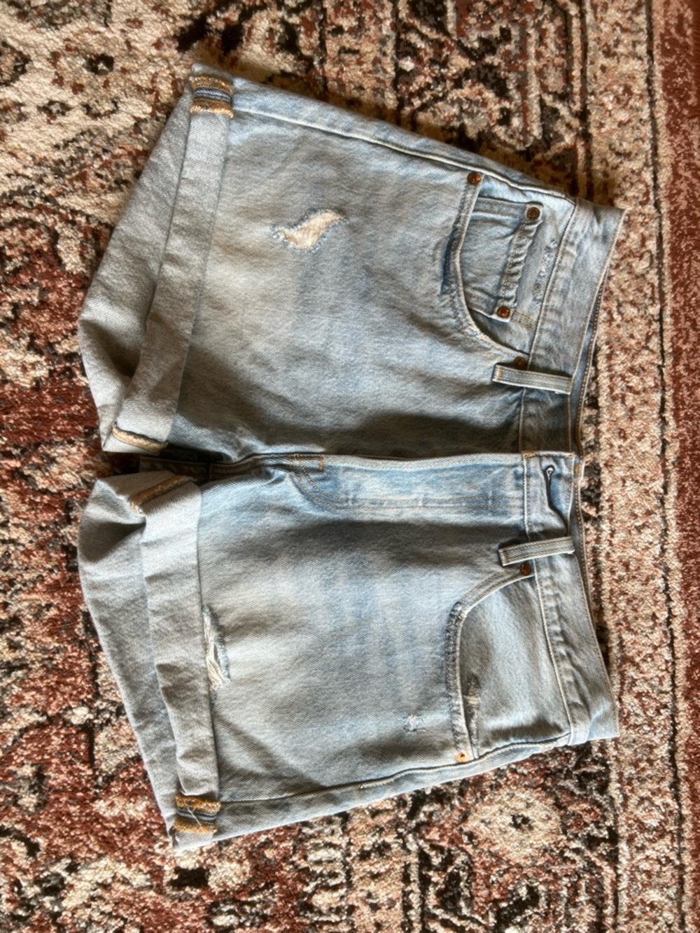 Levi's 501s Light Blue Denim Jeans